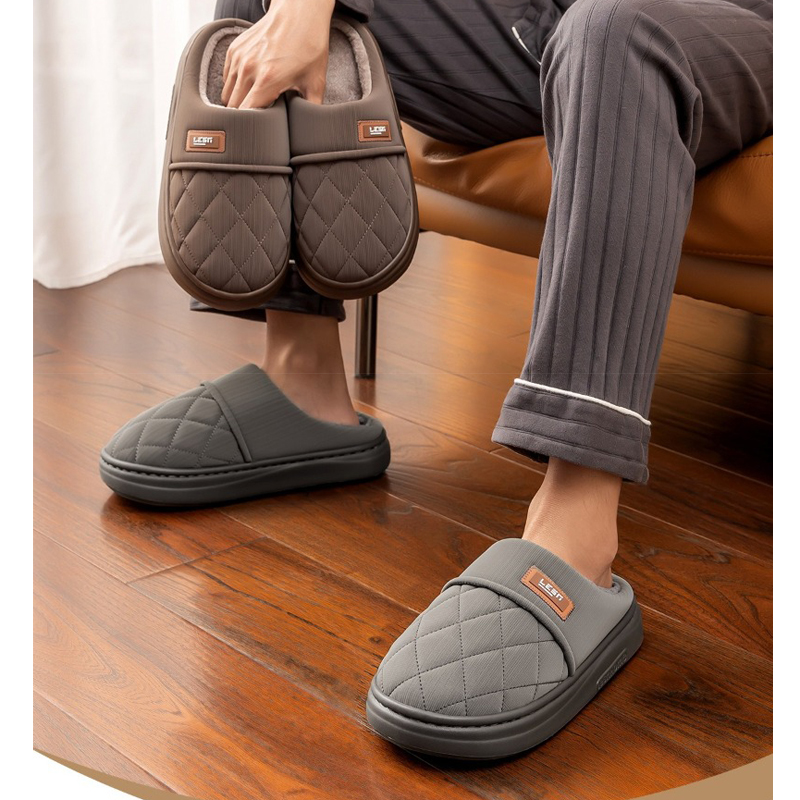 Winter Warm Slipper Women Men  - Flip Flop Leather Men recension och pris