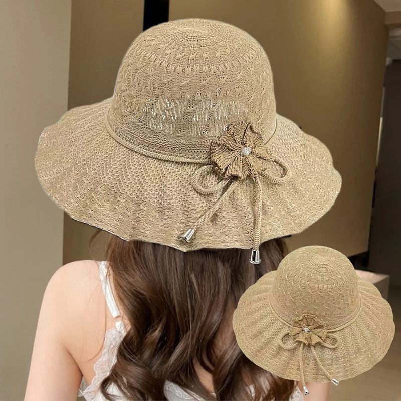 Bucket Hat Summer Sun Hat Wide - Bucket Hat Straw recension och pris