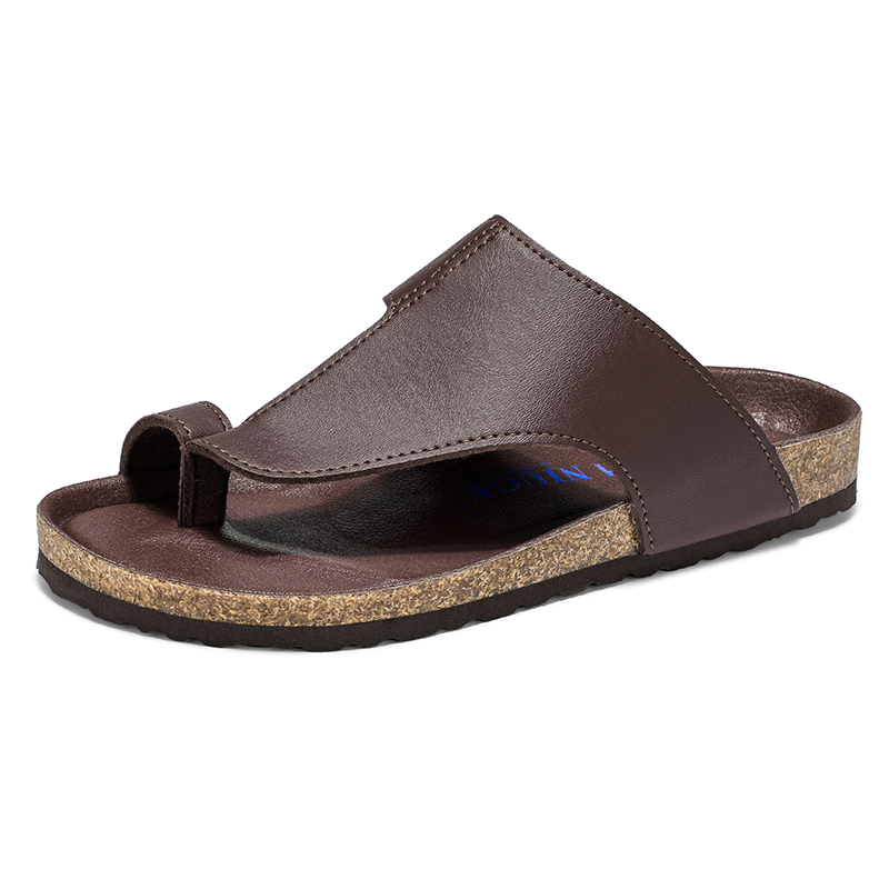 Summer Plus Big Size 48 49 Cor - Flip Flop Leather Men recension och pris