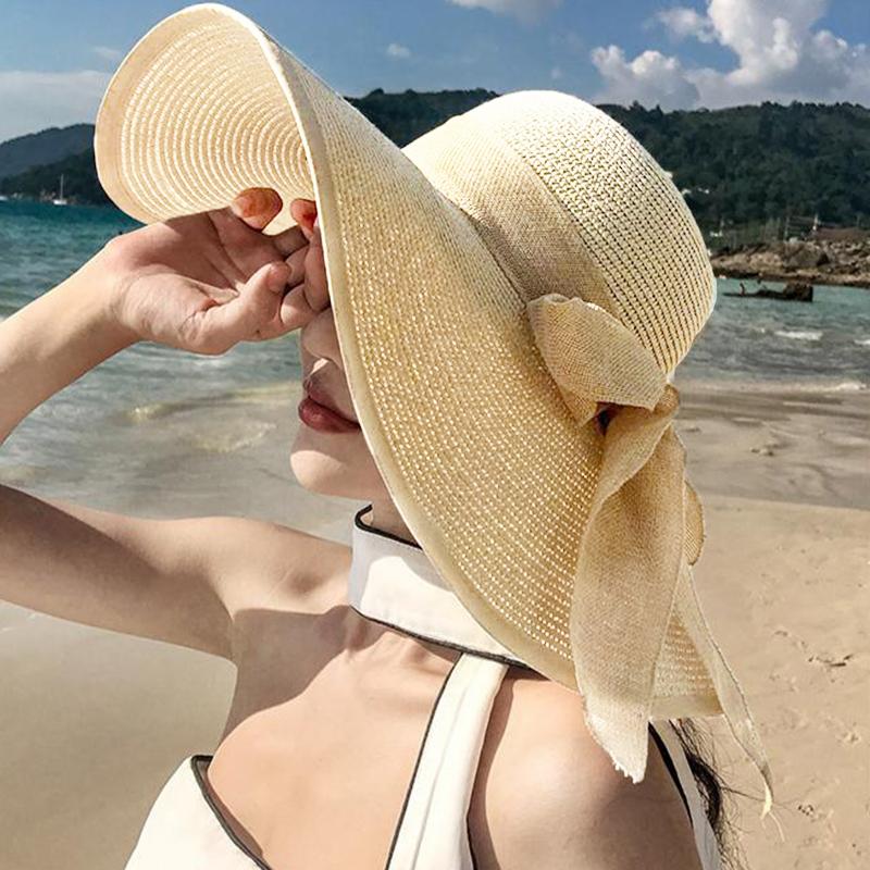 ** New Sale Women Hat Foldable - Bucket Hat Straw recension och pris