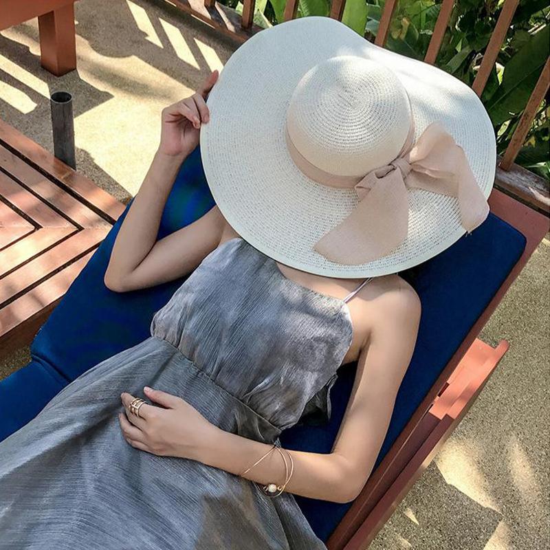 ** New Sale Women Hat Foldable - Bucket Hat Straw recension och pris