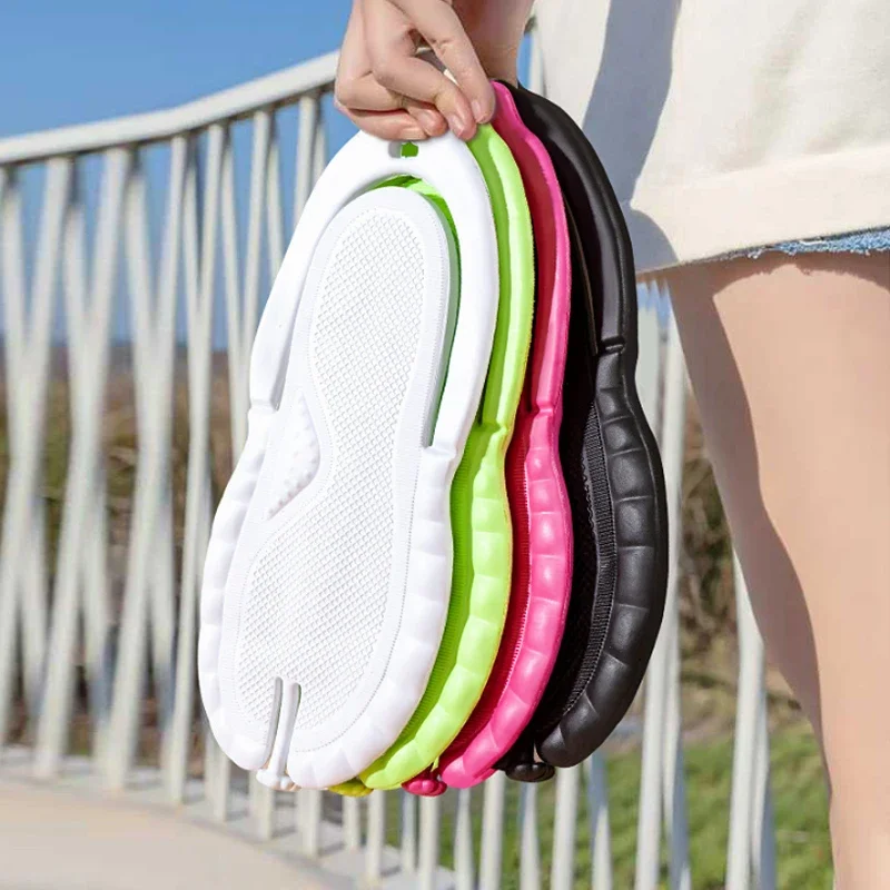 Compact Travel Slippers Women  - Flip Flop Leather Men recension och pris