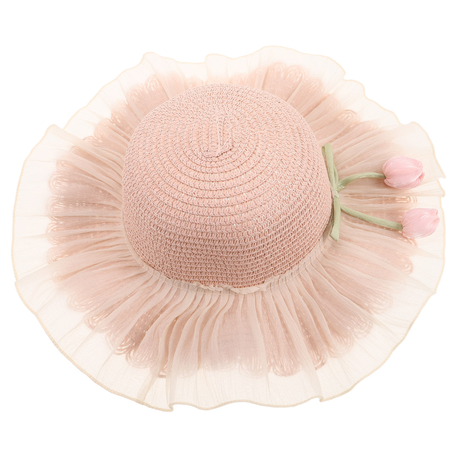 Girl Summer Straw Sun Hat Adju - Bucket Hat Straw recension och pris
