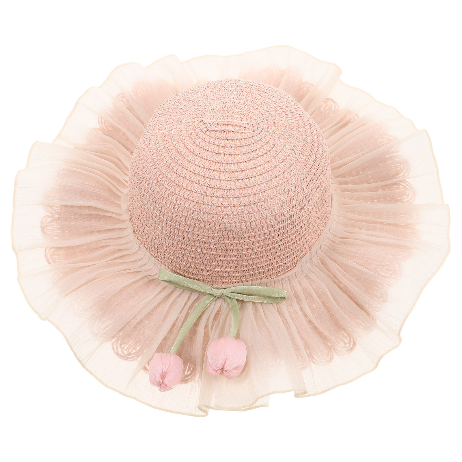 Girl Summer Straw Sun Hat Adju - Bucket Hat Straw recension och pris