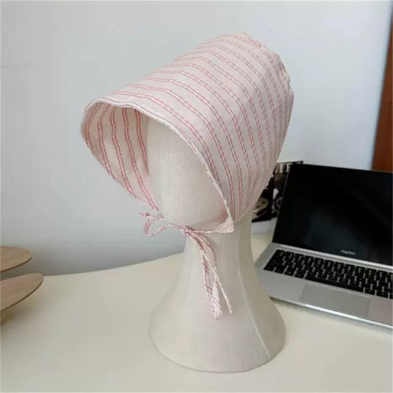 Bucket Hat Women Summer Stripe - Bucket Hat Straw recension och pris